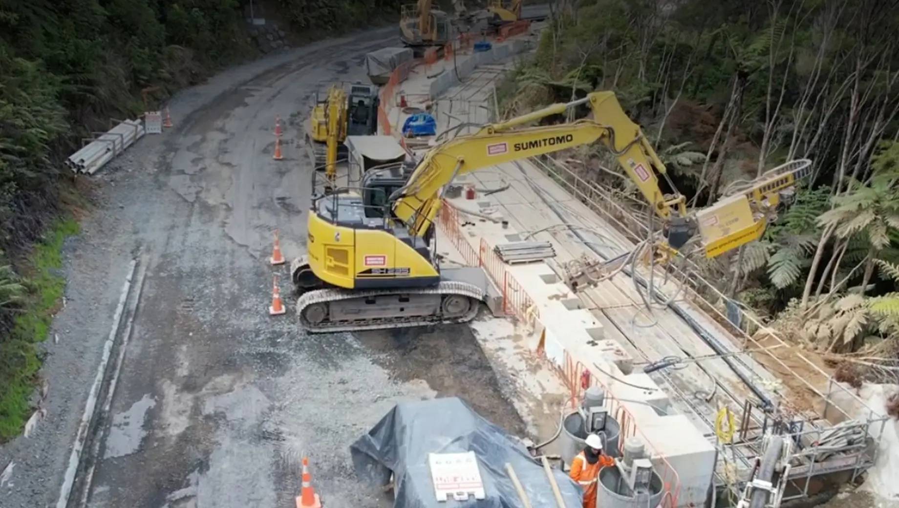 News & Awards   Mangamuka Slip repair   Pauli Video
