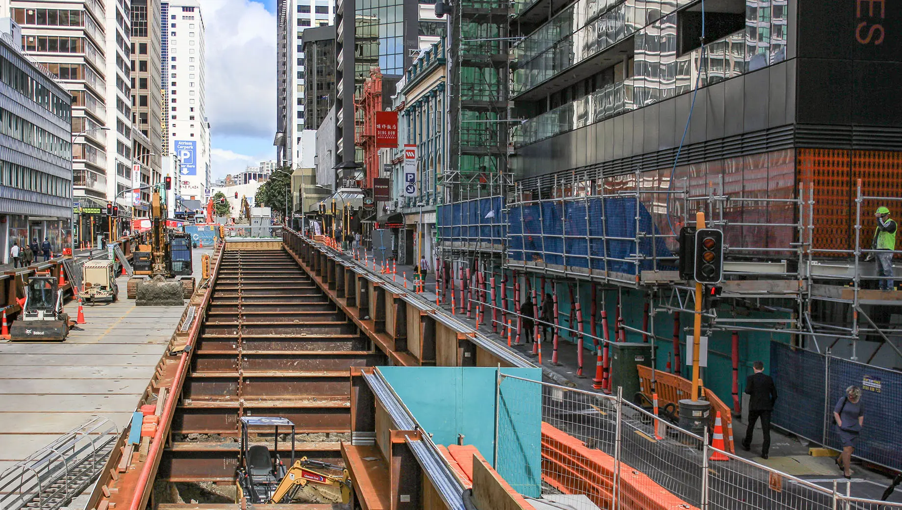 Stellar Projects   City Rail Link project   Albert Street